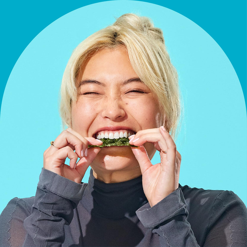 Gimme Seaweed teriyaki flavor pack inspires flavorful, savory snacking moments.