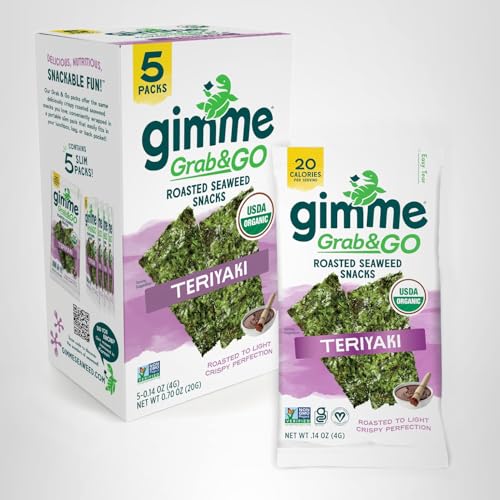 GimMe trayless seaweed pack, eco-friendly packaging for portable snacking.