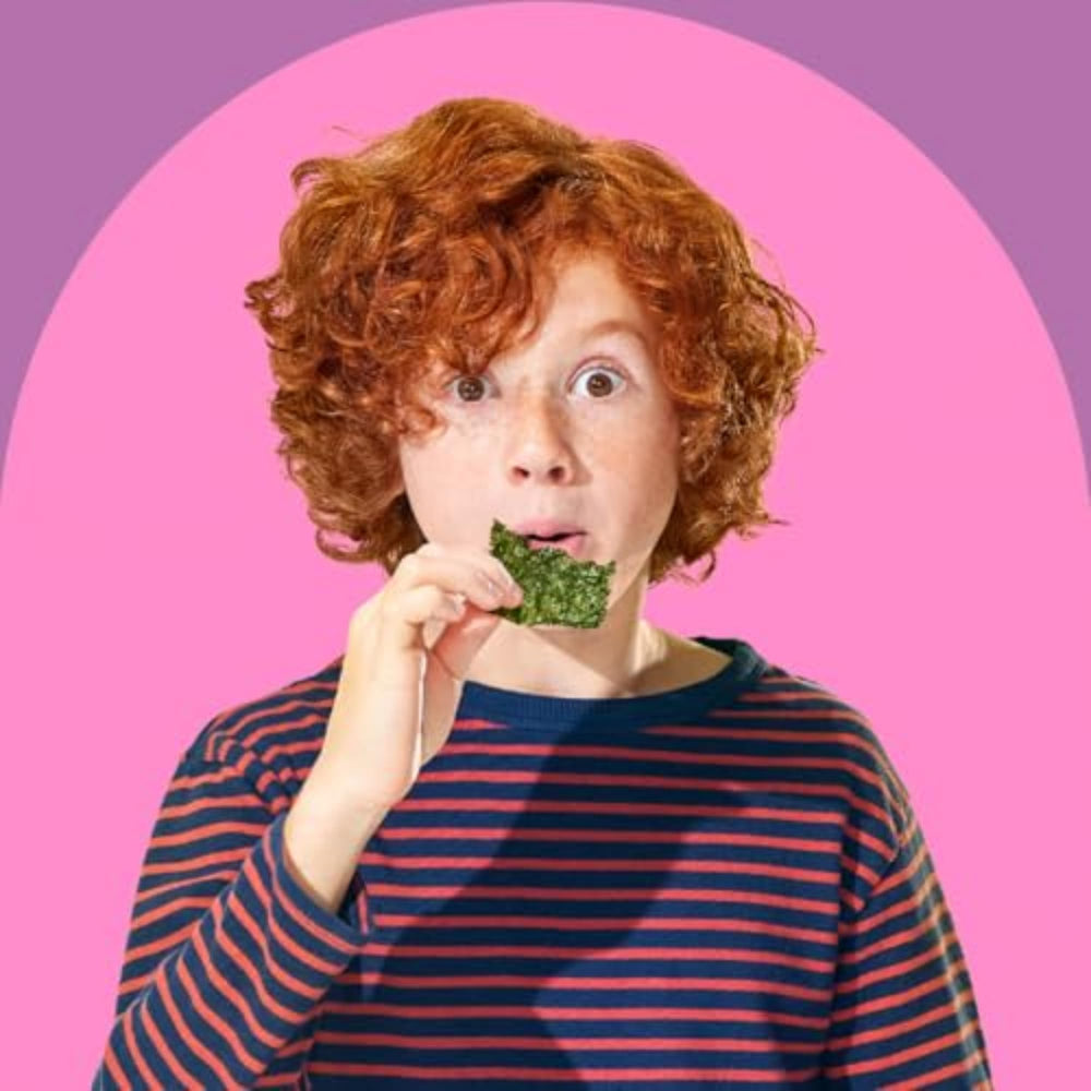 GimMe Kids lunchbox seaweed snack, kid-approved