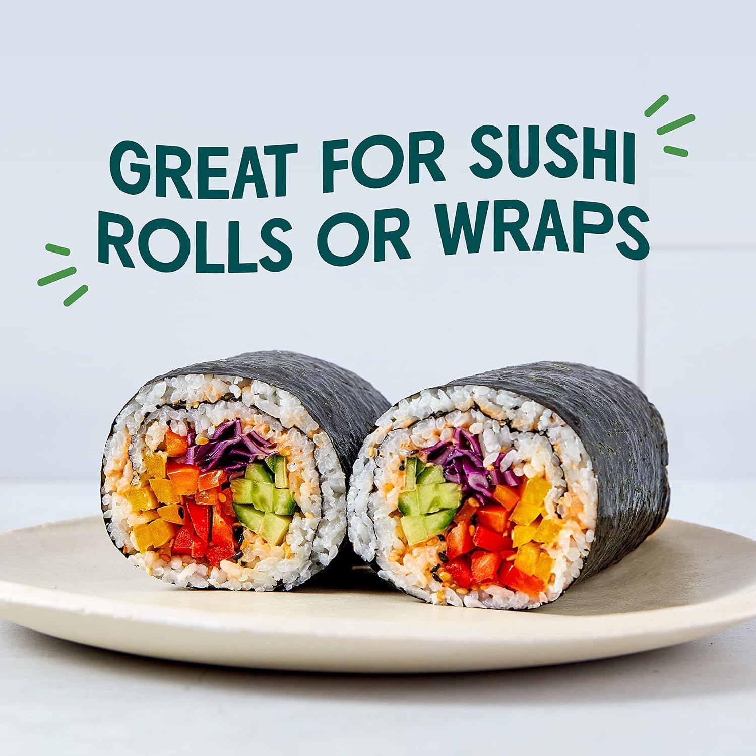 GimMe Seaweed Nori perfect for wrapping sushi rolls or adding crunch