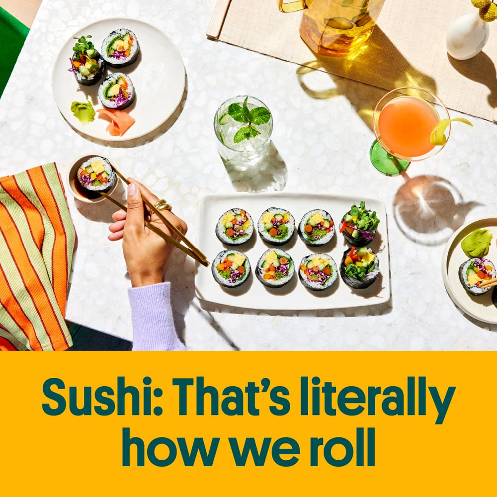 GimMe Seaweed Nori contains minerals and protein, no artificial flavors