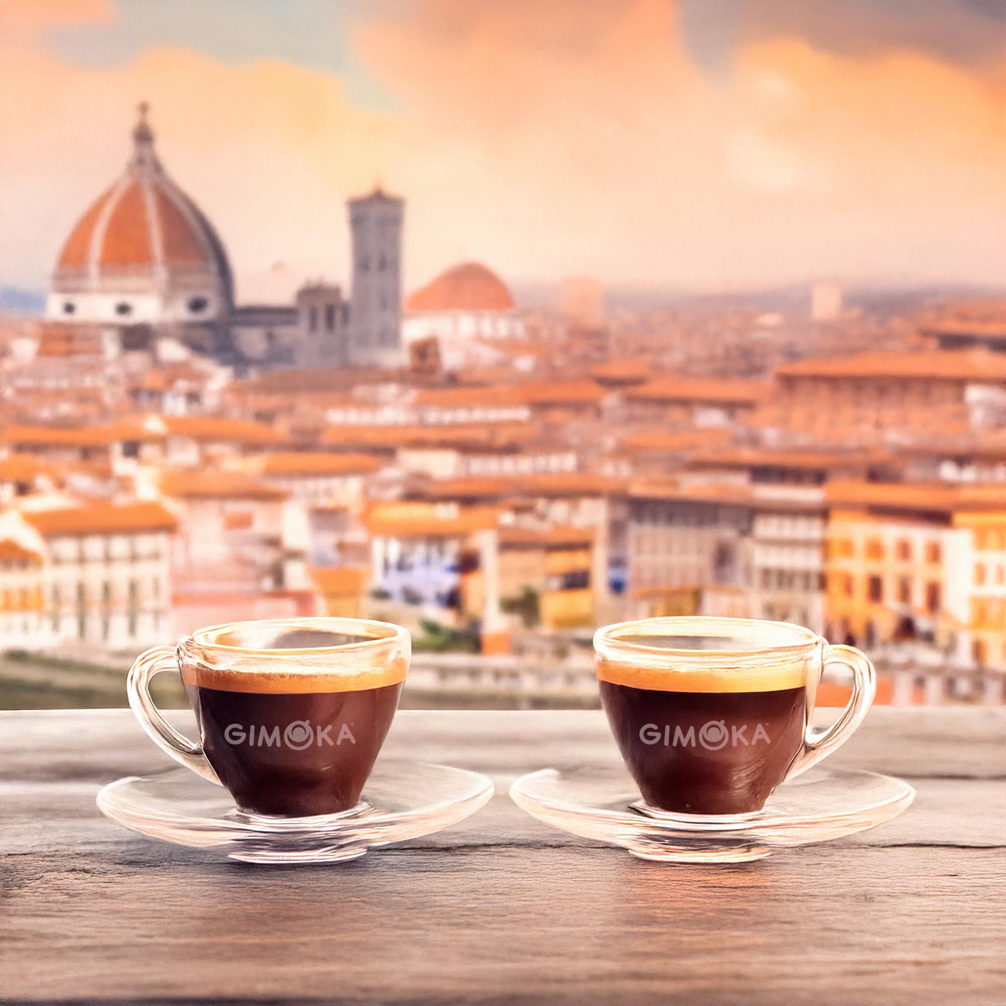 Gimoka pods compatibility with Nespresso Original machines in a compact display