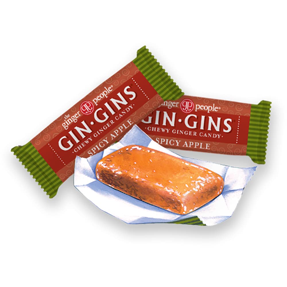 Close-up of The Ginger People GIN GINS texture for digestion support