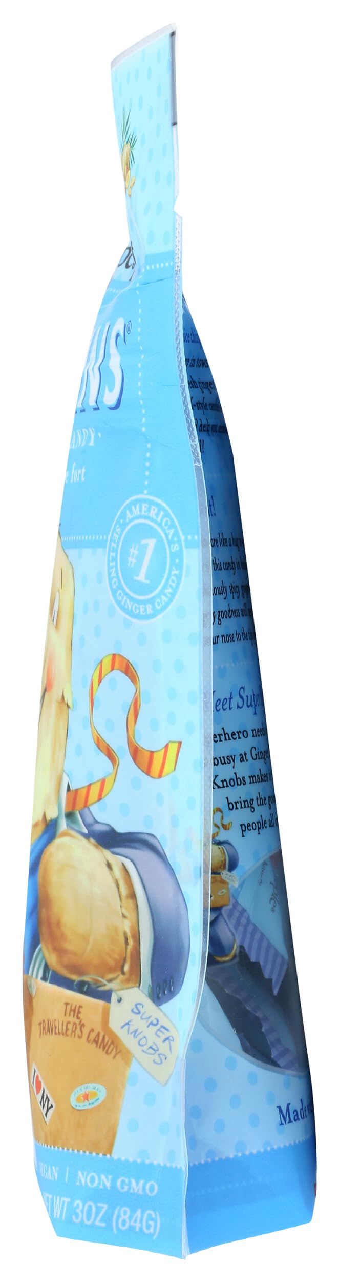 Gin Gins chews melting into tea for a warm ginger twist.