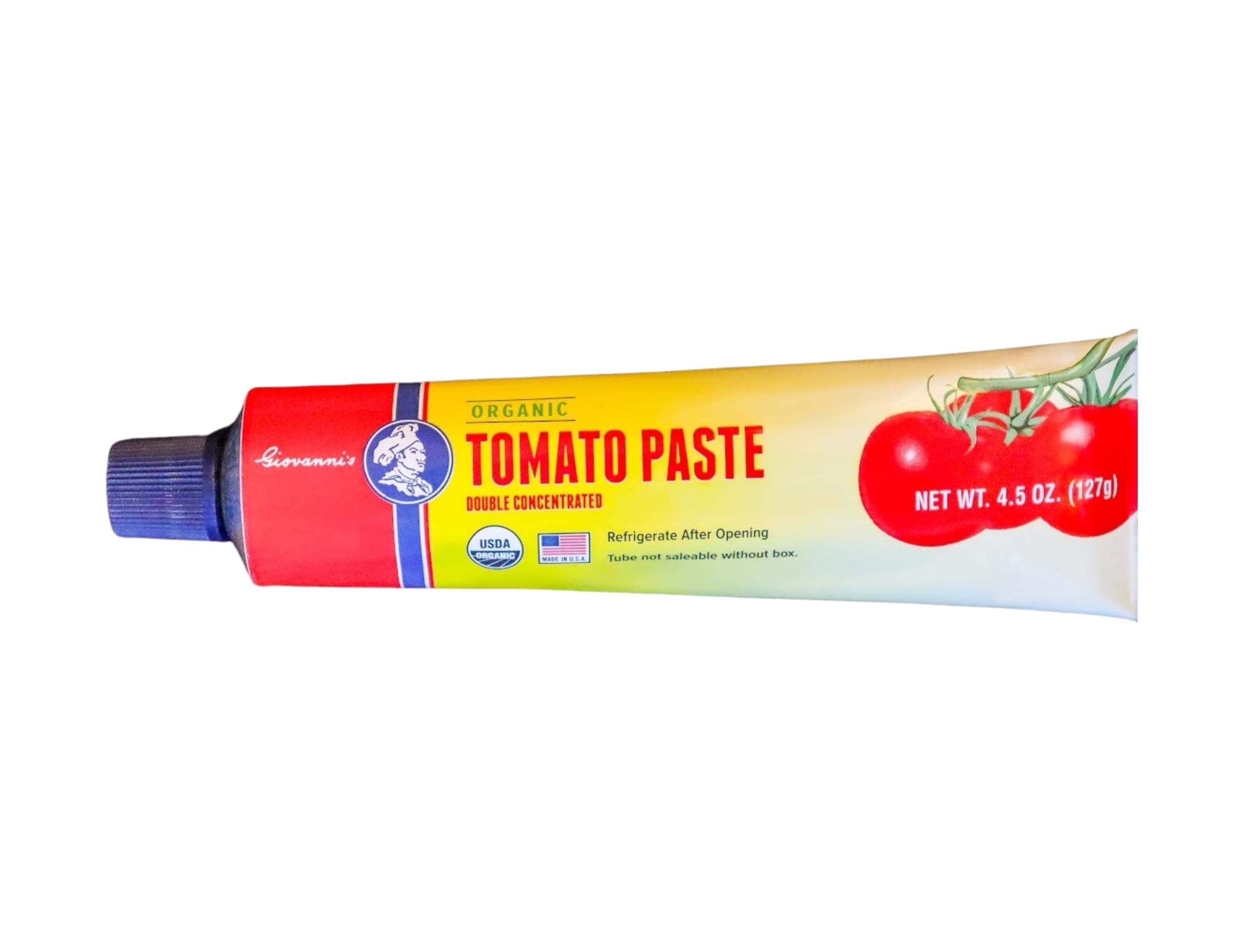 Giovanni's Organics USA California tomatoes image highlighting fresh ingredients