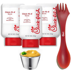 Giri chikfila Original sauce bundle with three 8 oz bottles for dipping and marinating on the go.