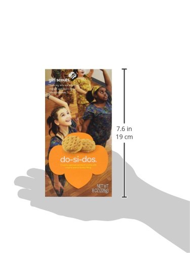Girl Scout Do-Si-Dos packaging, cookies ready for pantry snacking