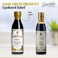 Giusti balsamic glaze pour over meat to elevate savory dishes