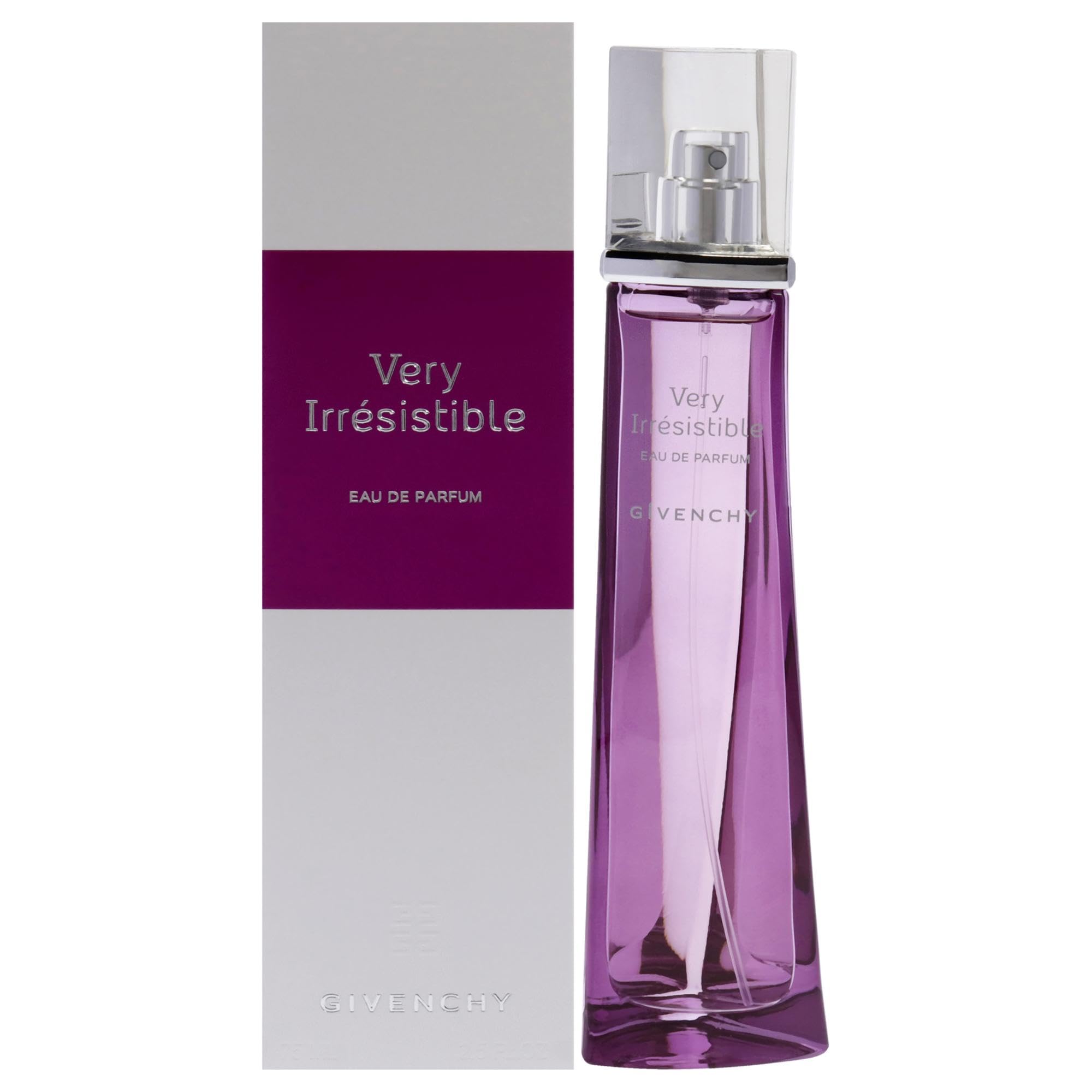 Givenchy Very Irresistible bottle front view with pink accents for everyday elegance
