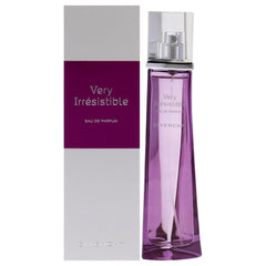 Givenchy Very Irresistible bottle front view with pink accents for everyday elegance