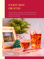 GLDNT Tea brewed cup highlights smooth flavor and inviting aroma.