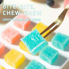 GLEAMETT Gem Crystal Amber Candy soft center melts gently for a refined bite.