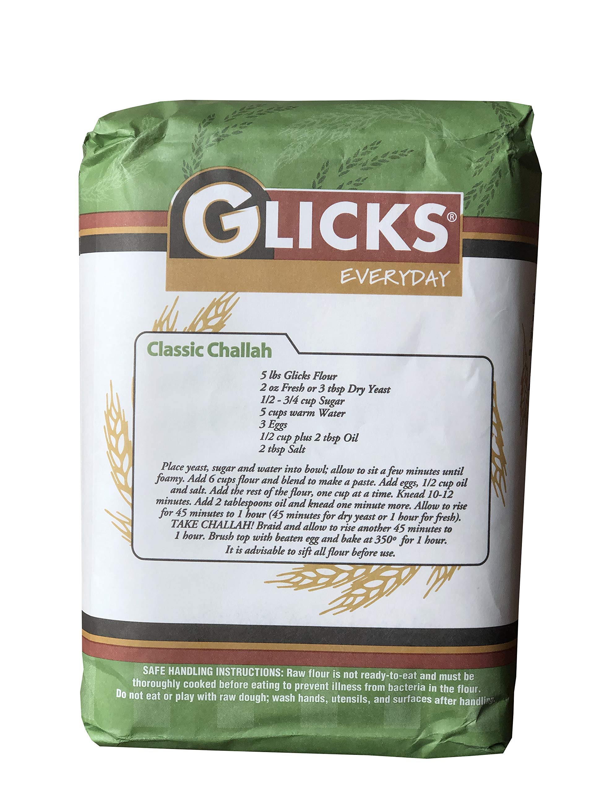 Glicks sliced bread from high gluten flour for sturdy sandwiches