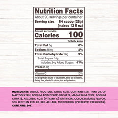 Global Basics lemonade mix with easy-scoop for consistent results.