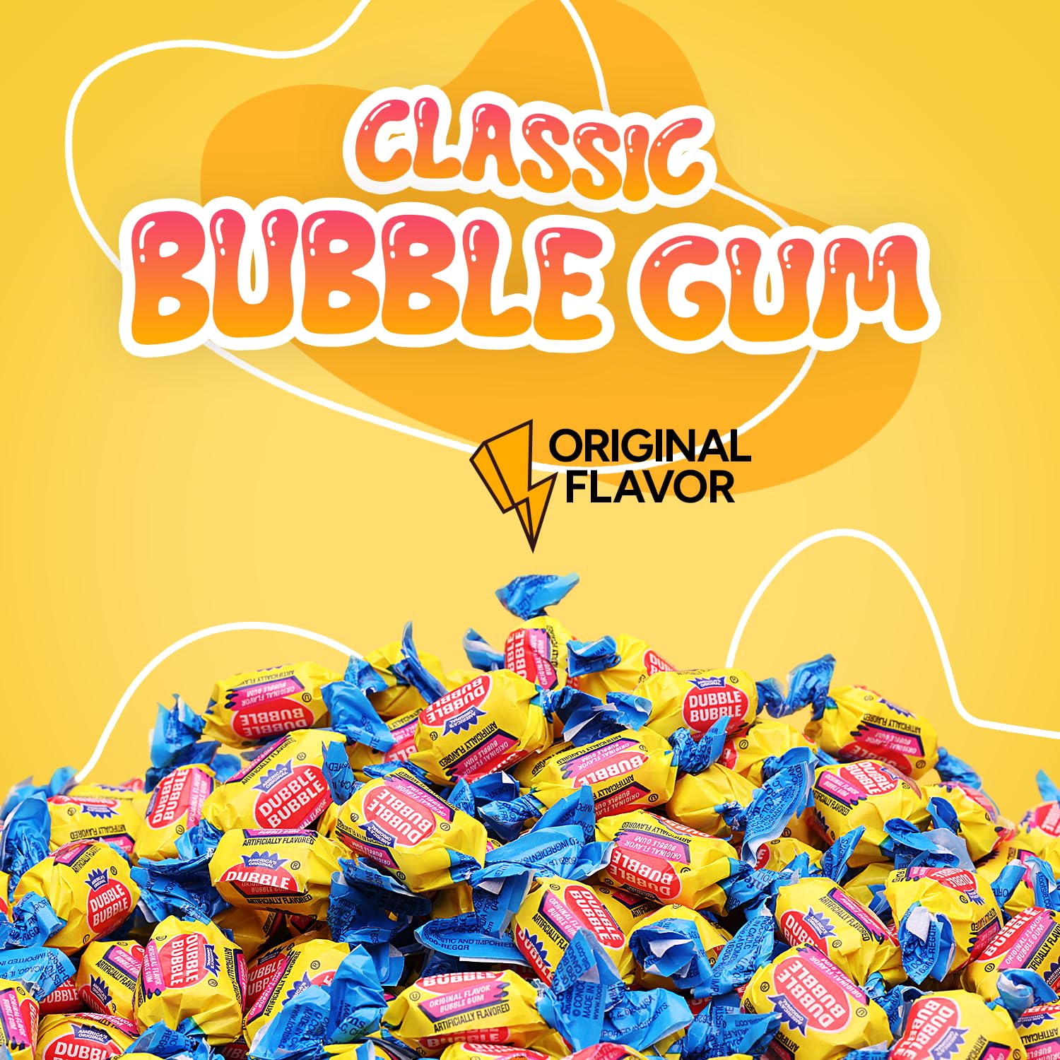 Global Gumball classic flavor bubblegum appeals to all ages.