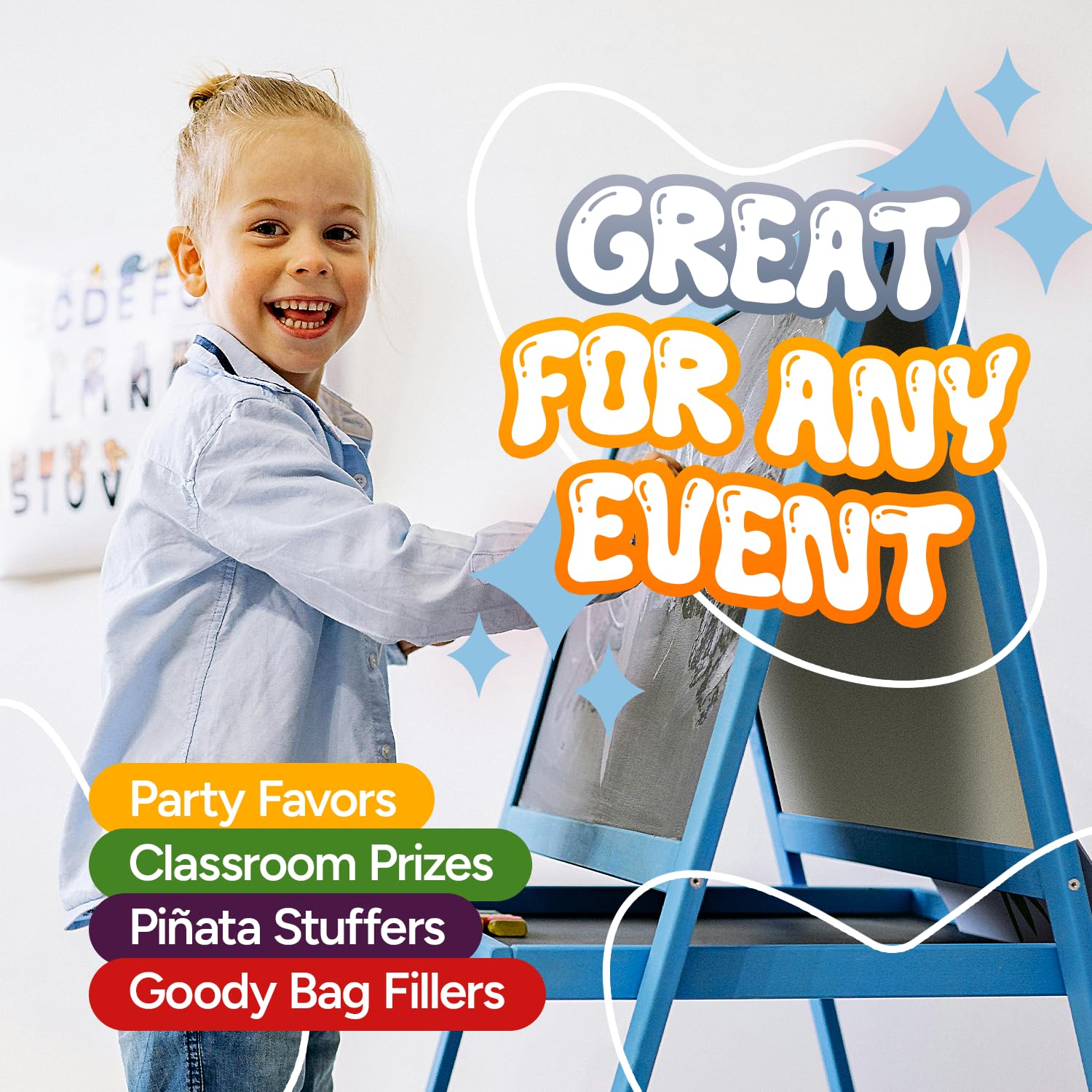 Global Gumball classroom prize option using bulk gum as a fun reward.