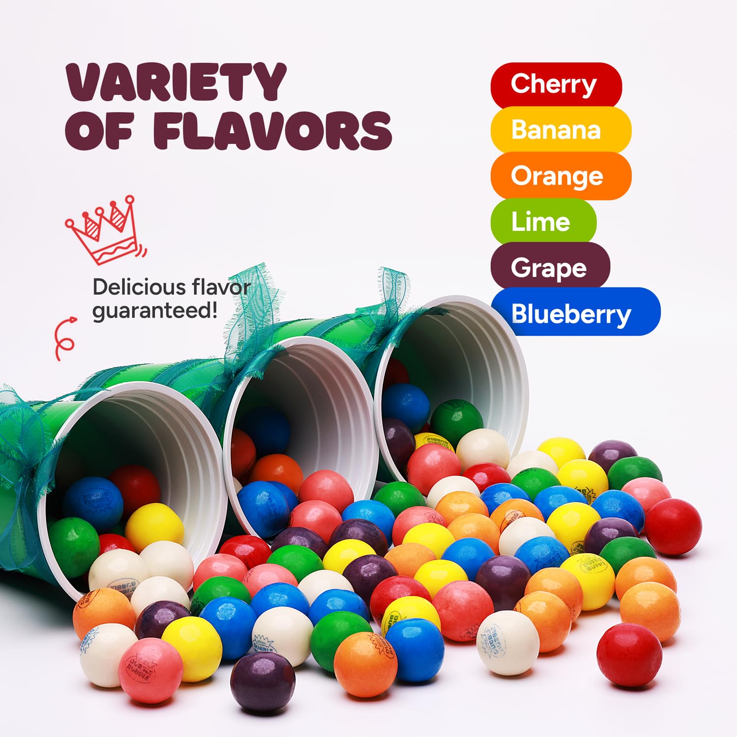 Global Gumball produced in a nut- and gluten-free facility