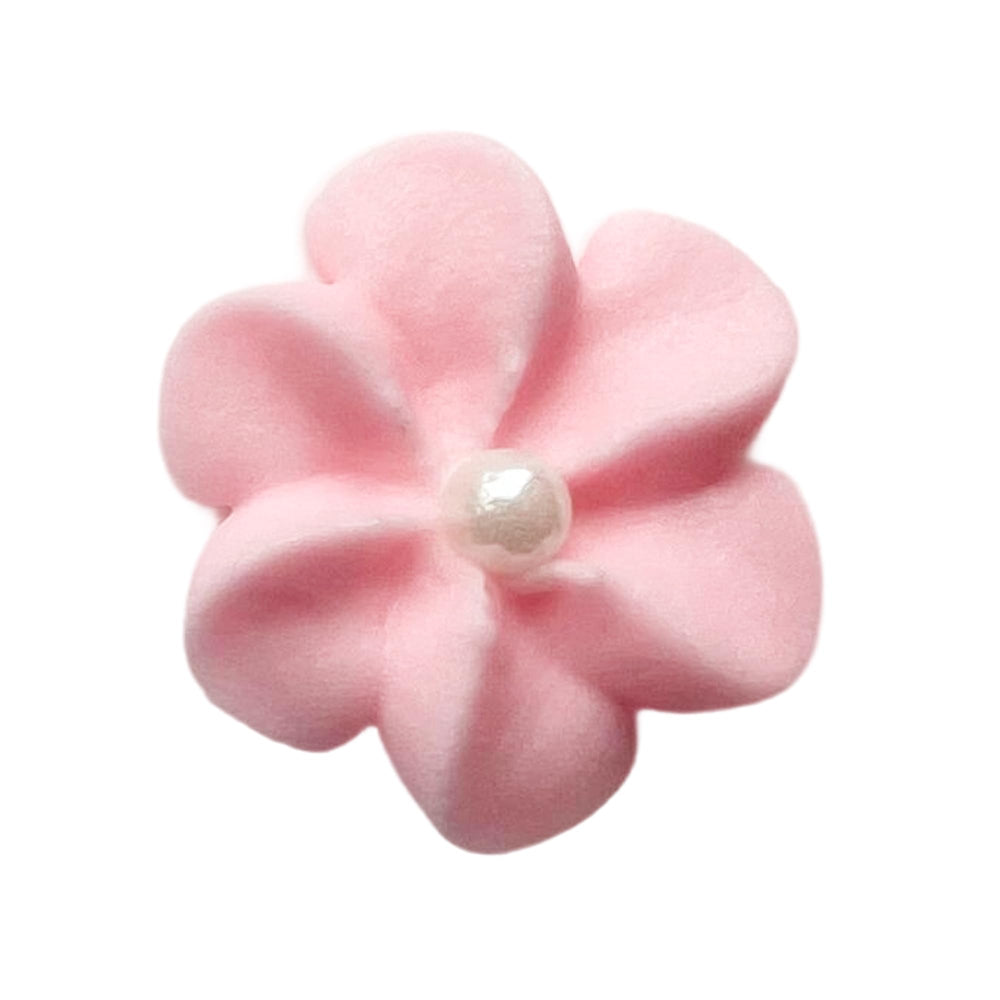 Global Sugar Art pearl-centered blooms complement cookies, cakes, and cupcakes stylishly.
