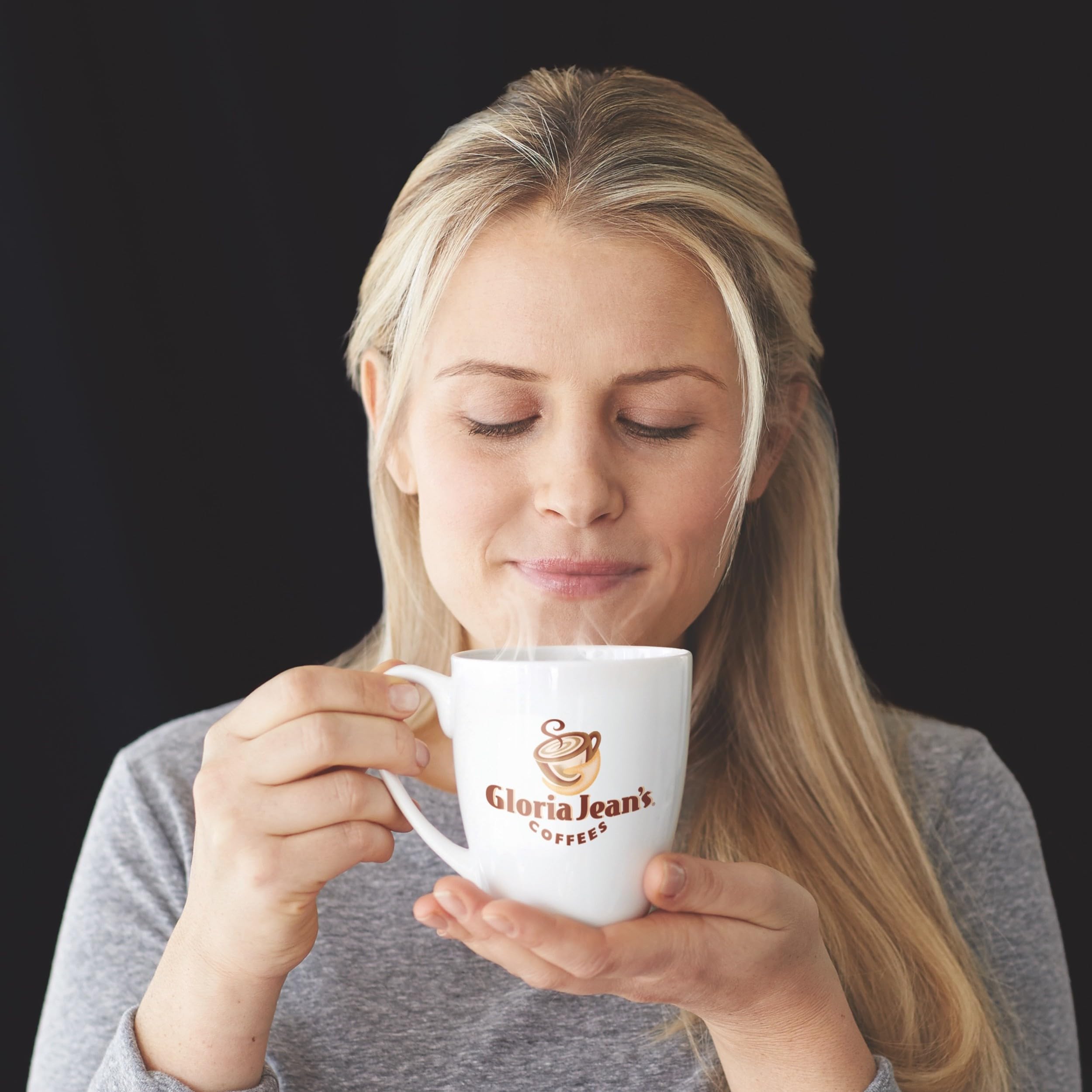 Gloria Jean's Butter Toffee beans aroma indicates premium Arabica quality.