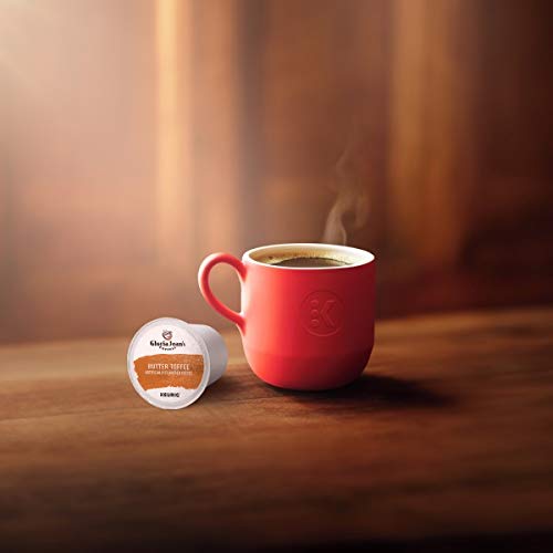 Gloria Jean's Butter Toffee morning coffee scene ideal for busy routines.