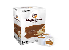 Gloria Jean's Keurig brew session demonstrates easy single-serve preparation.