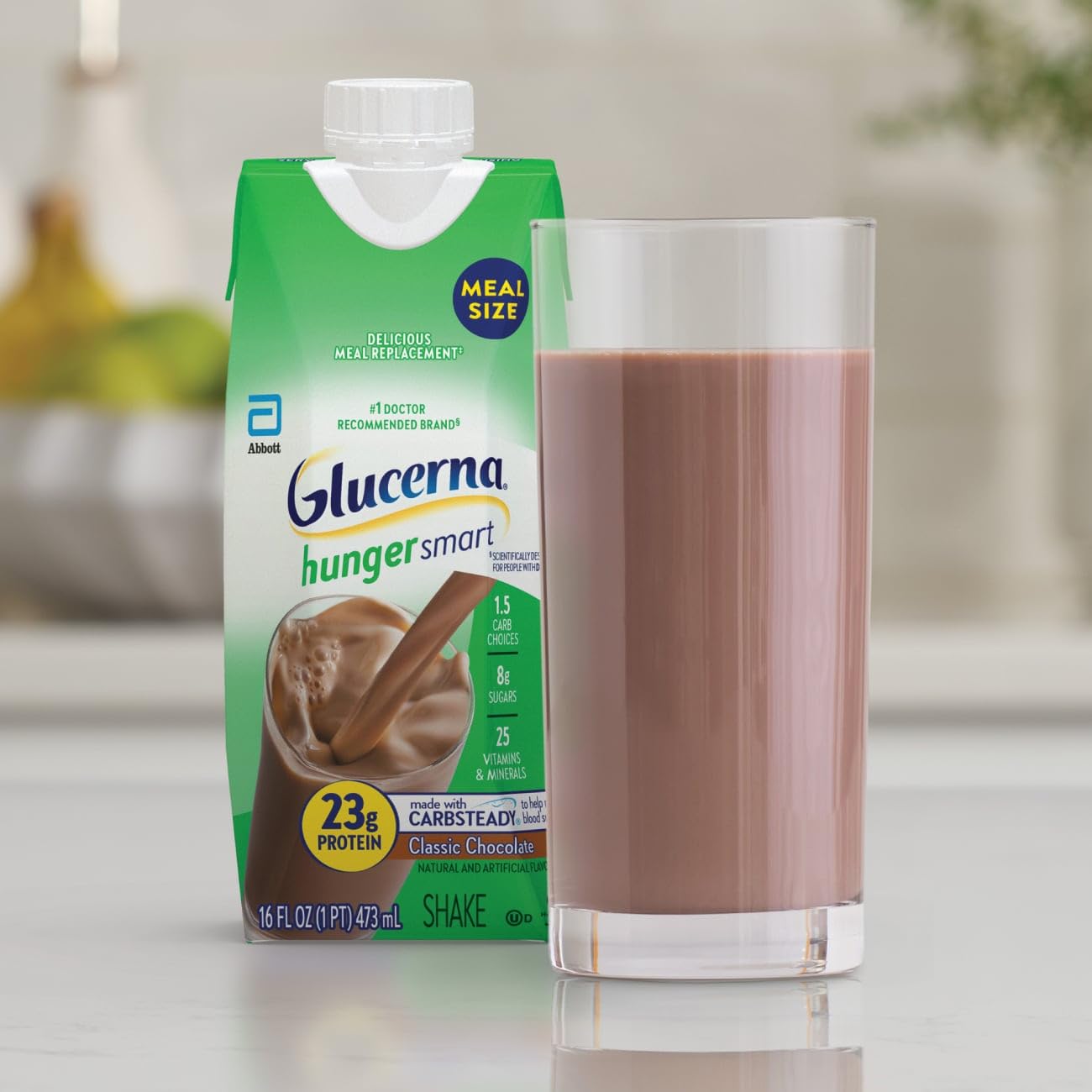 Glucerna Immune-support nutrients including vitamins A and D.