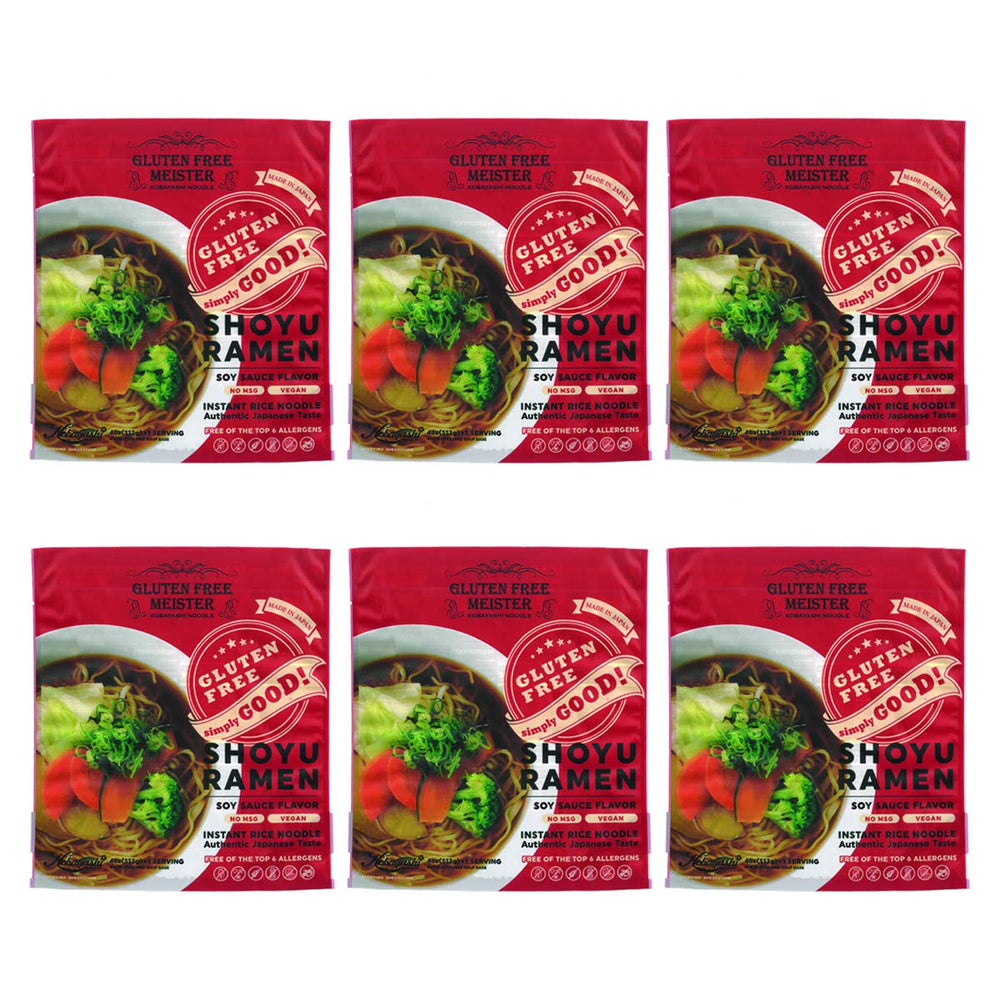 Dehydrated noodles from Gluten Free Meister provide healthy instant ramen.
