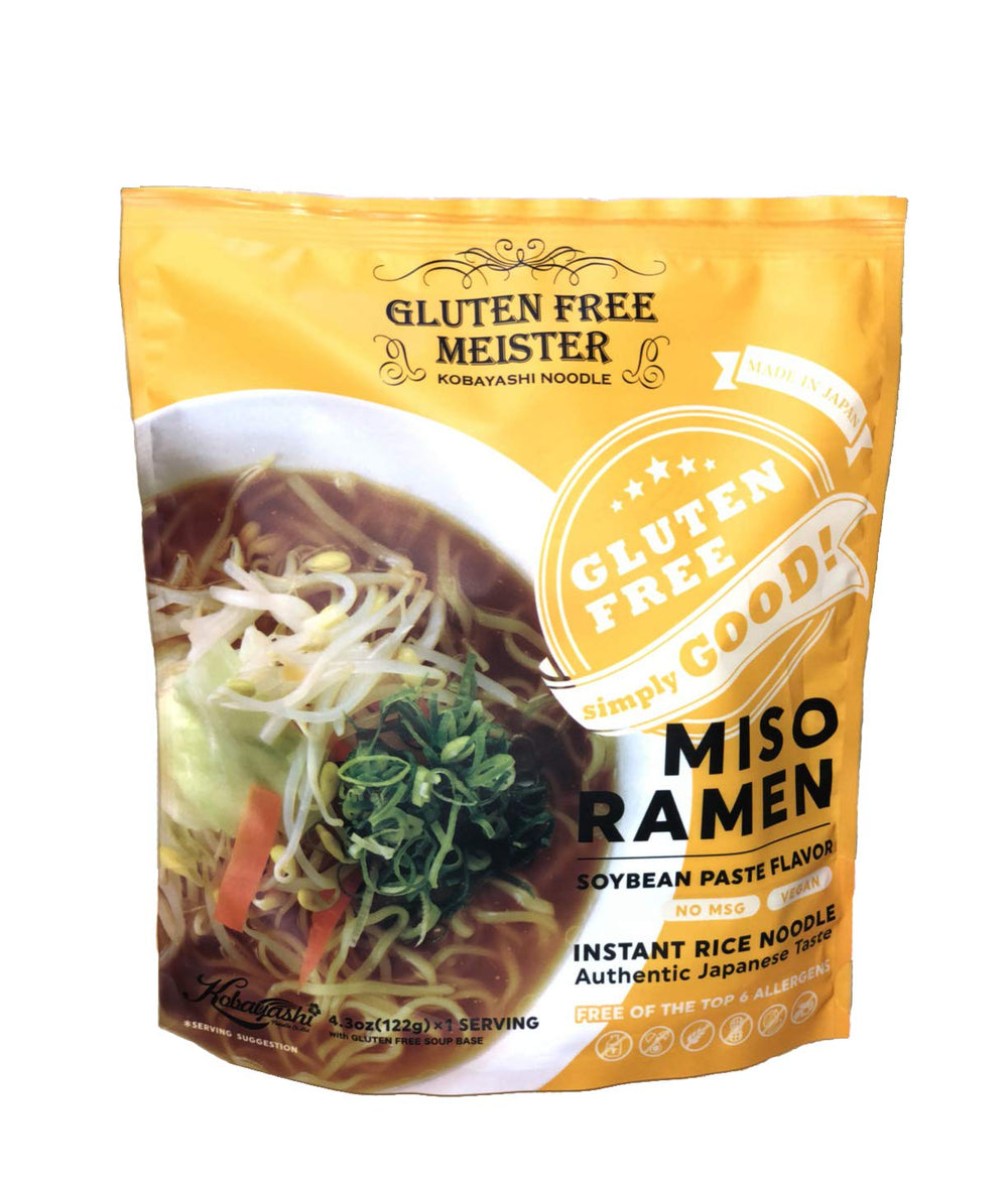 Gluten Free Meister Shoyu ramen pack, vegan broth, authentic flavor