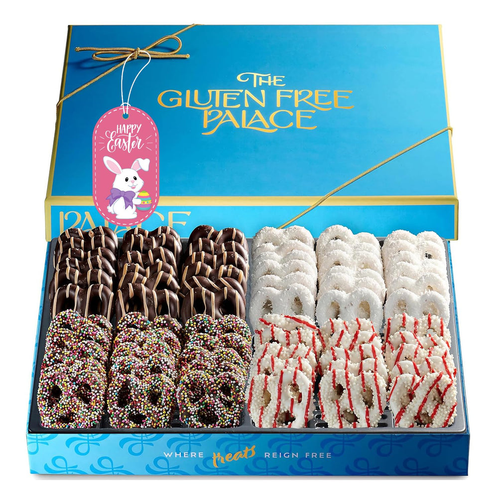 Gluten Free Palace gift box front view, perfect for gifting this season.