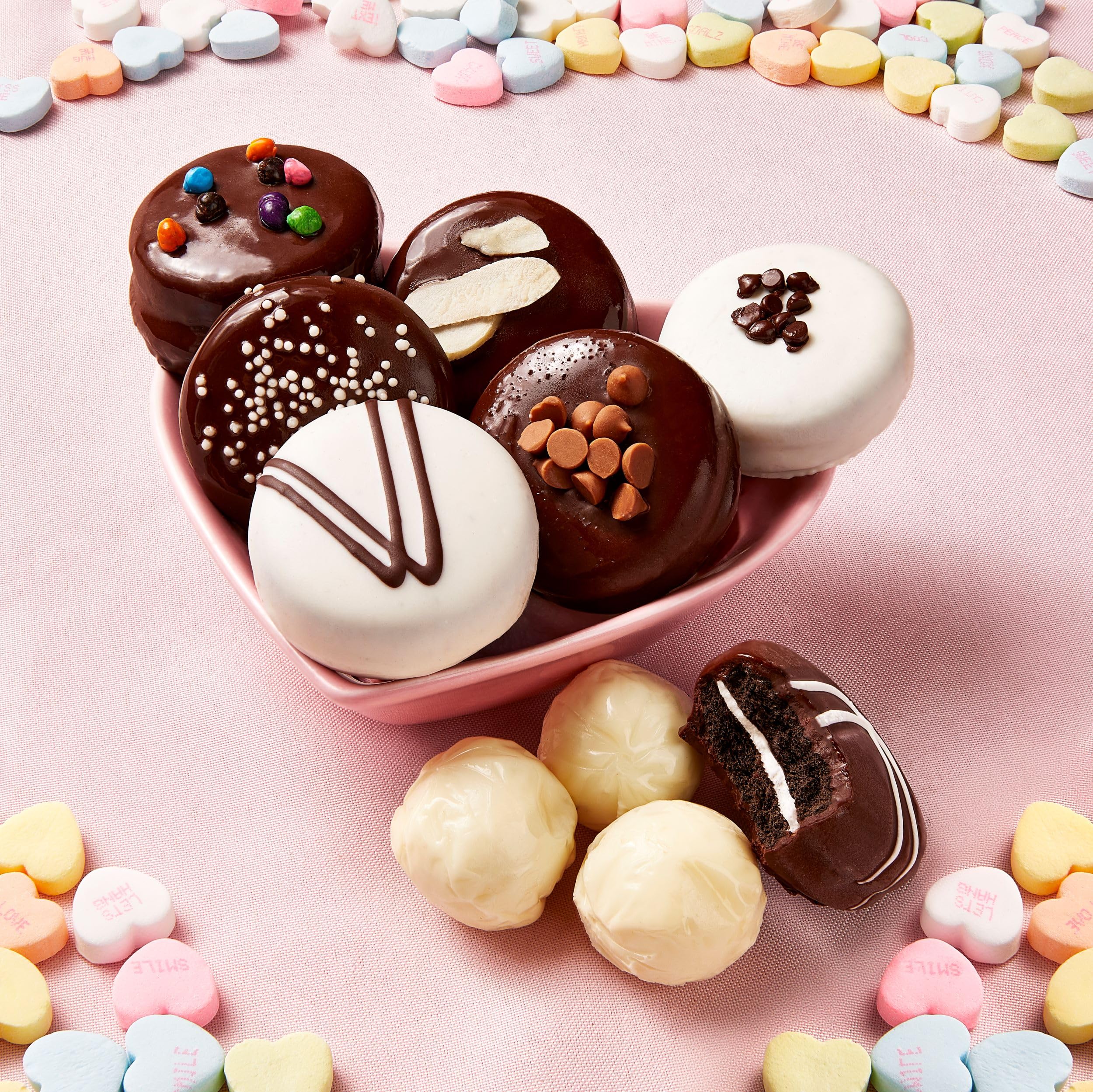Gluten Free Palace closeup-chocolate-treats highlights glossy finish and premium texture.