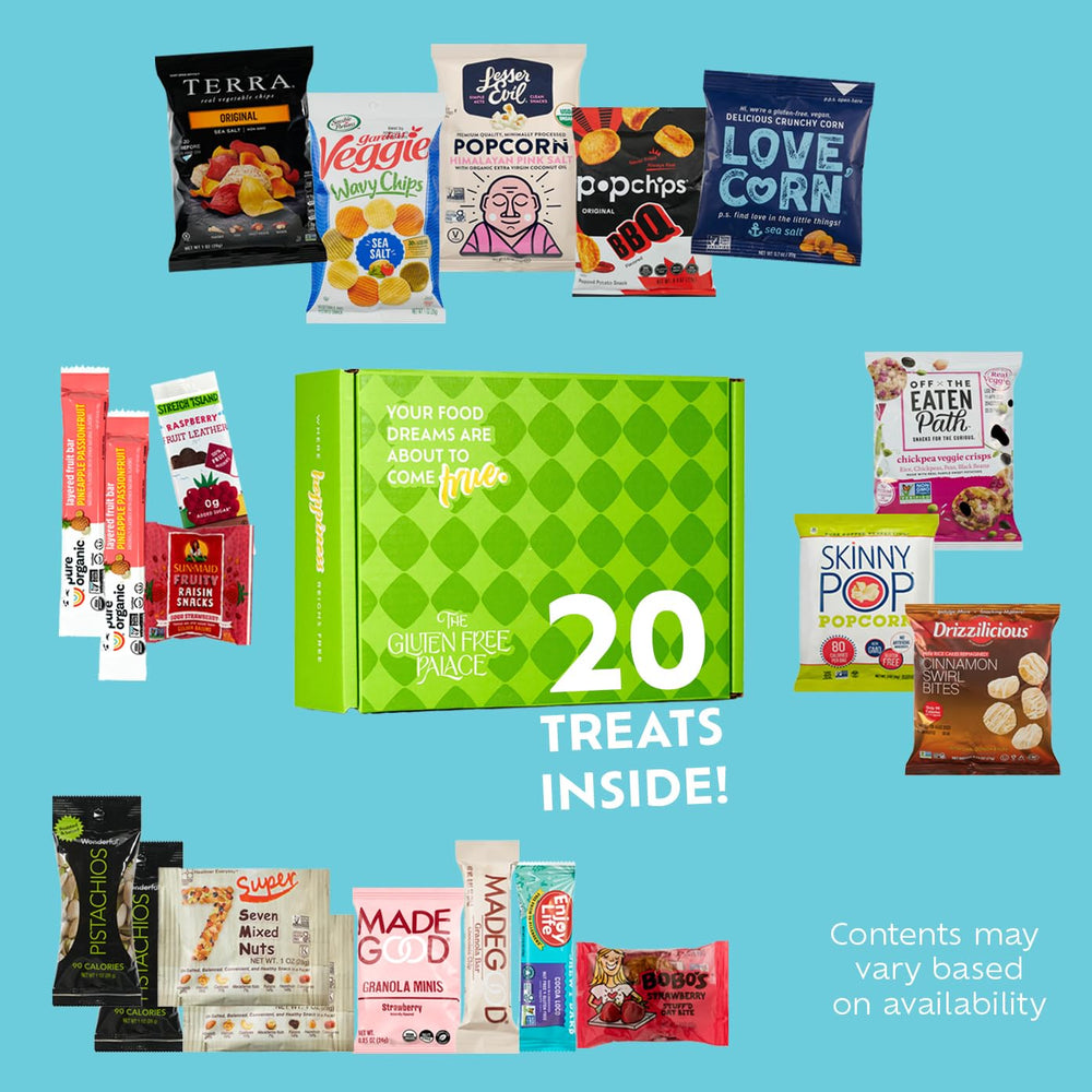 Gluten Free Palace dairy-free bars highlighted for quick, satisfying energy during busy days.