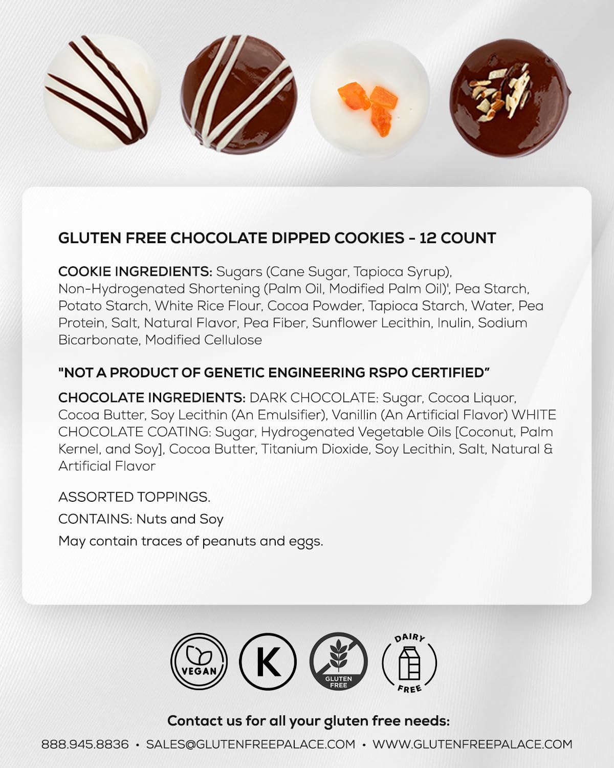 Gluten Free Palace gluten-free Easter treats offering a tasty celebration option.