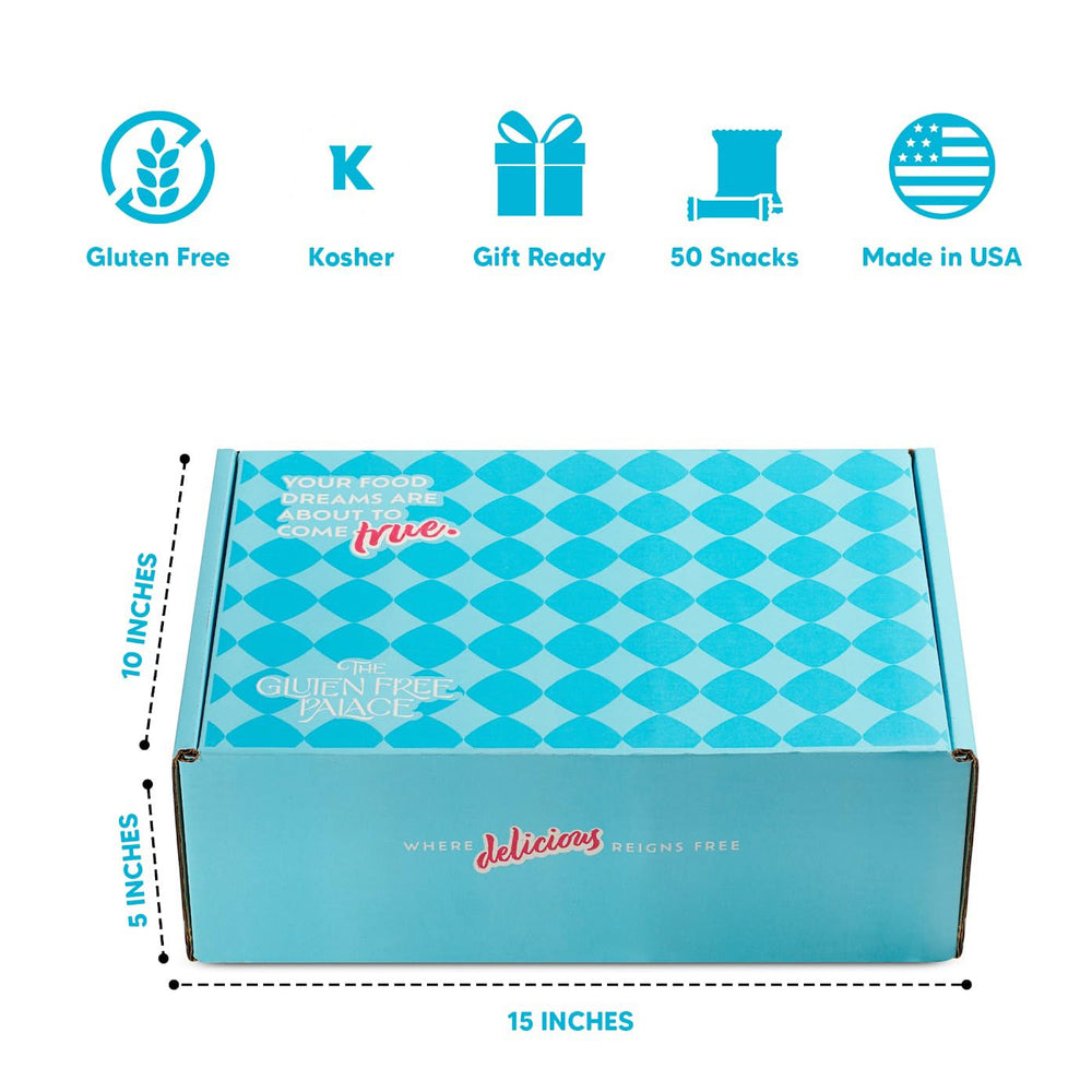 Gluten Free Palace Easter-themed presentation adds seasonal gifting appeal.