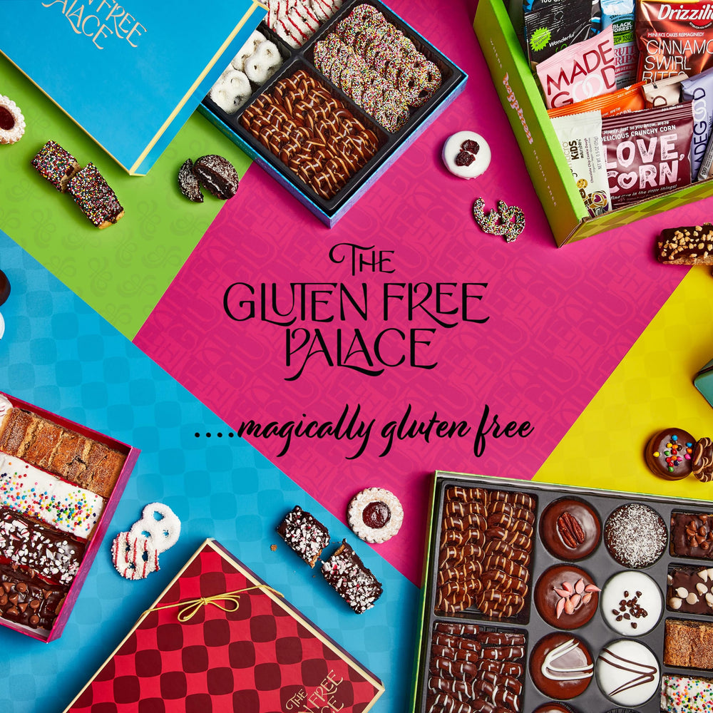 Gluten Free Palace fast ship snacks picture conveys fresh, ready-to-enjoy options.