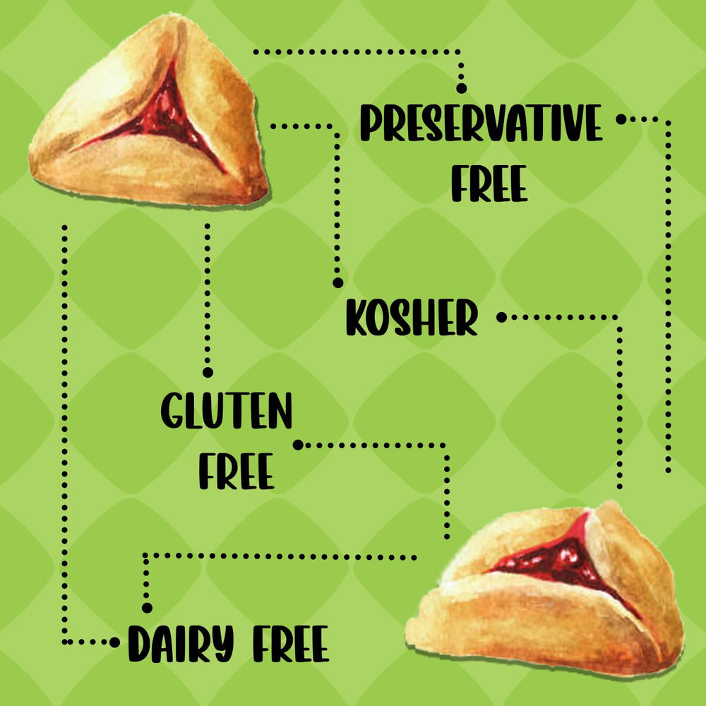 Gluten Free Palace kosher Purim gift box ready to share