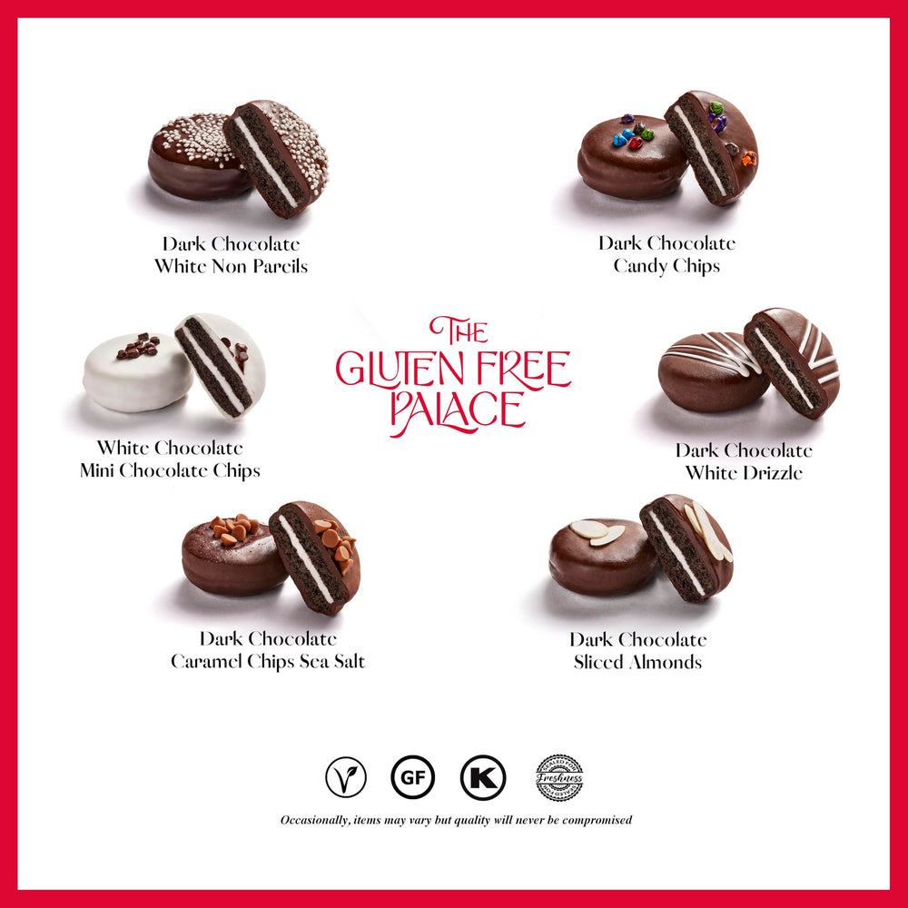 Gluten Free Palace premium gift packaging, ready-to-gift presentation for holidays and birthdays.