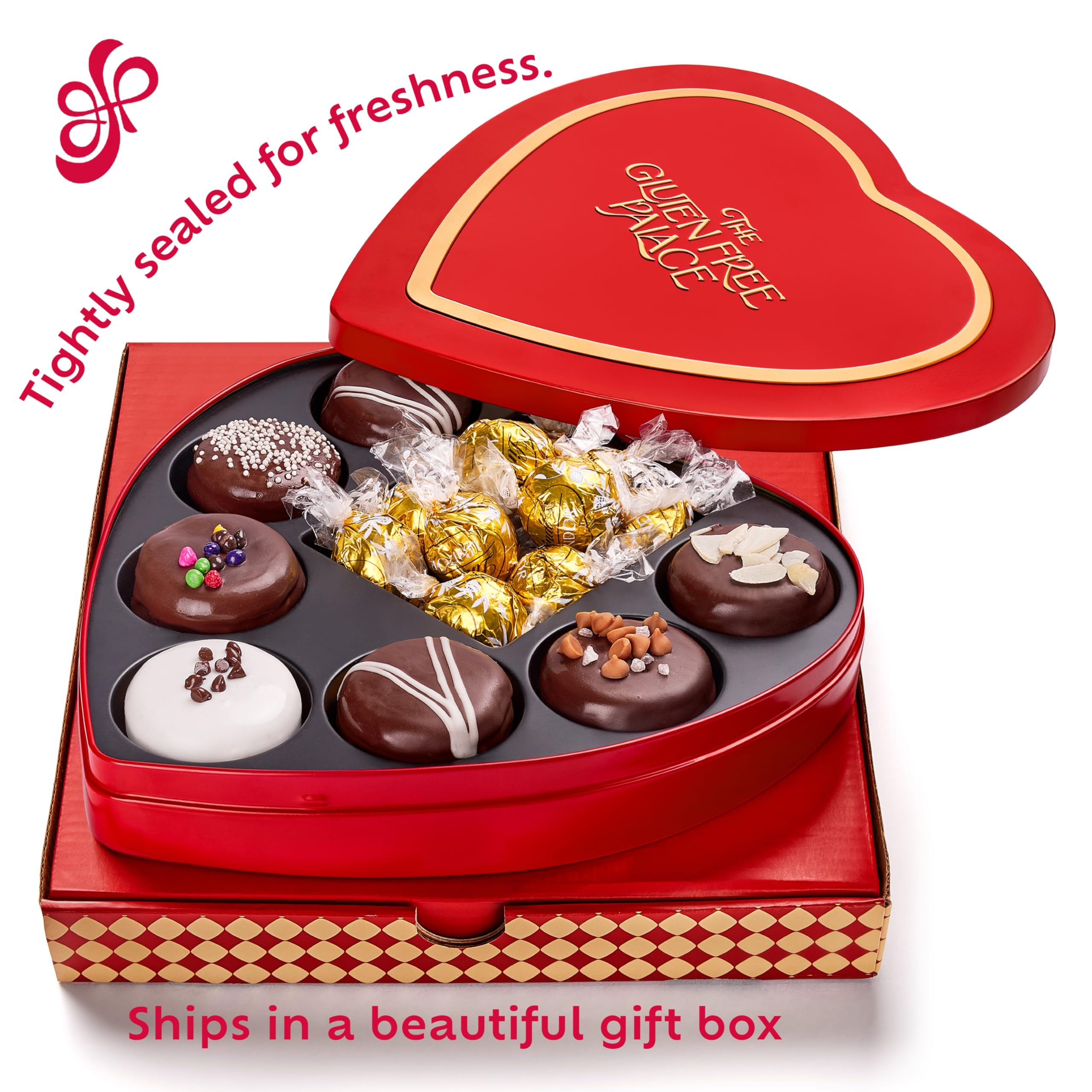 Gluten Free Palace premium-milk-chocolate-truffles provide smooth, indulgent treats for gifting.