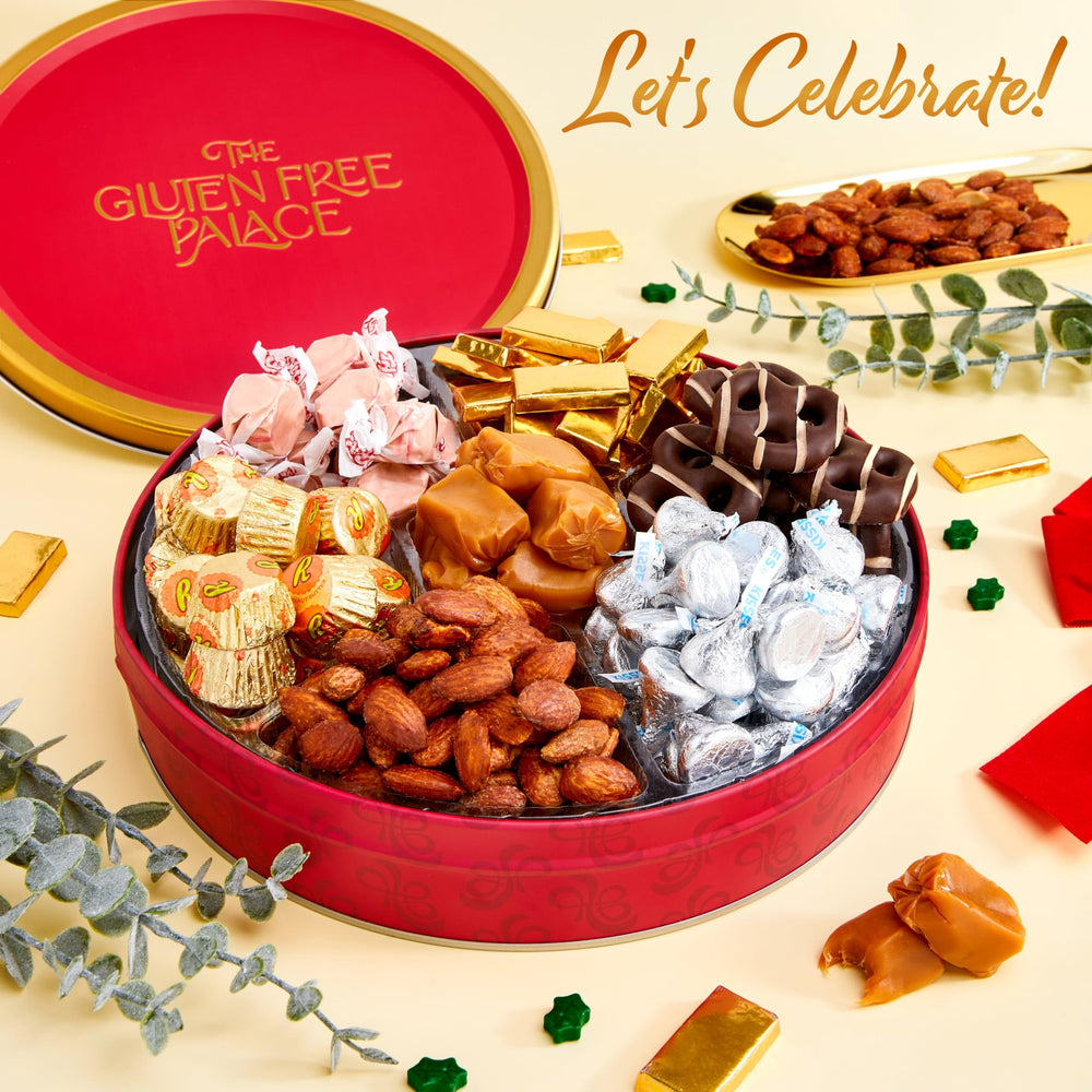 Gluten Free Palace sea salt caramels with creamy finish.