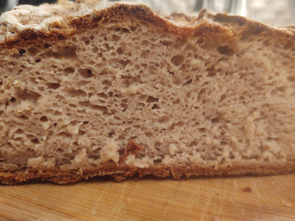 Glutenfreeee vegan bread mix in action supports dairy-free baking