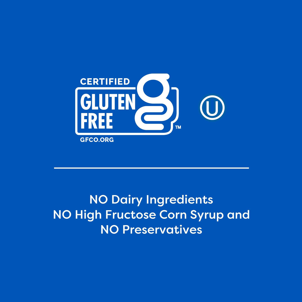 Stacked Glutino cookies in a bag, convenient snack for sharing.