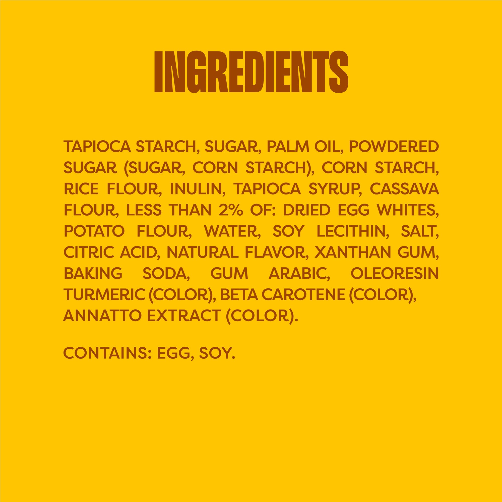 Glutino gluten-free snacks with no artificial colors or dairy ingredients.