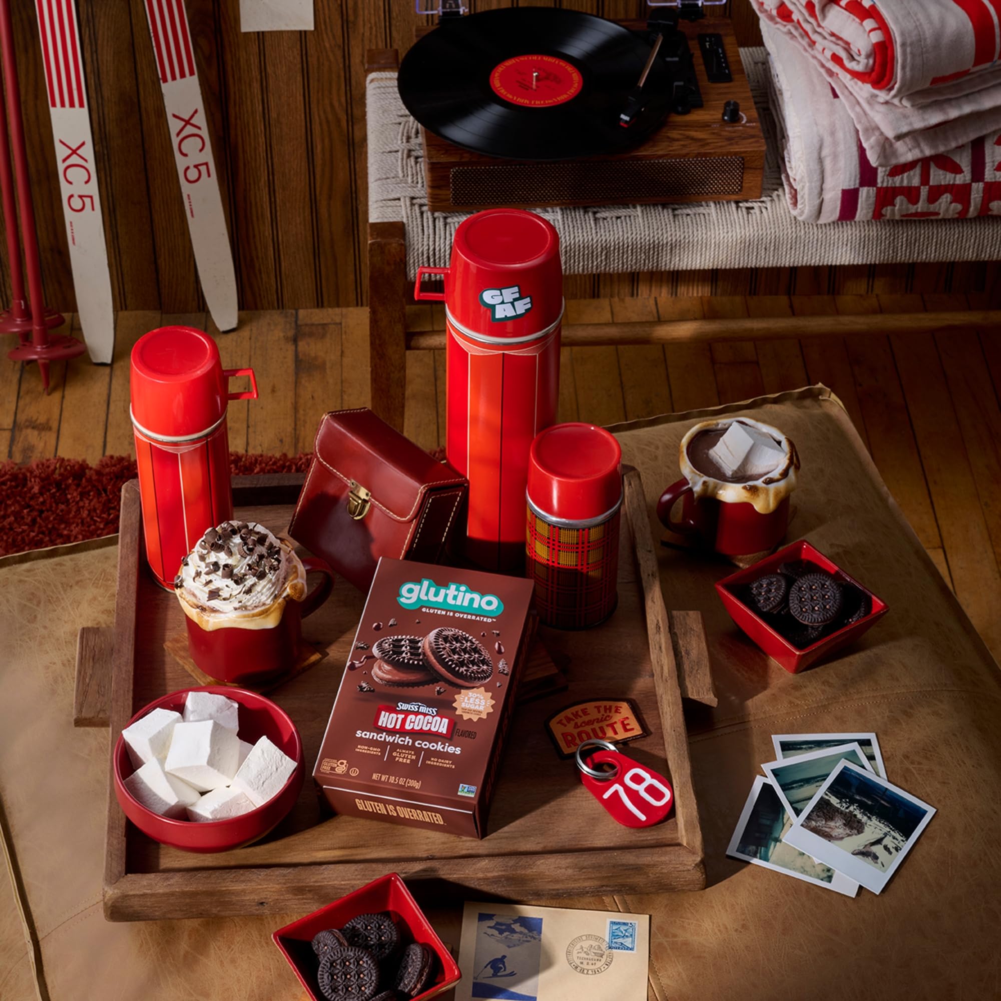 Glutino Swiss Miss gluten free snack, perfect for school or office.