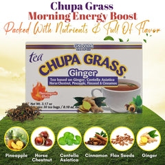 GN+Vida CHUPA Grass packaging front with refreshed natural blend.