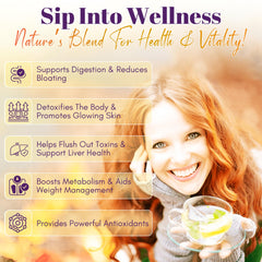 GN+Vida Chupa Panza flaxseed tea bag adds subtle fiber notes to the blend