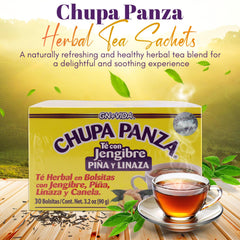 GN+Vida Chupa Panza pineapple tea bag with bright tropical flavor for a refreshing break