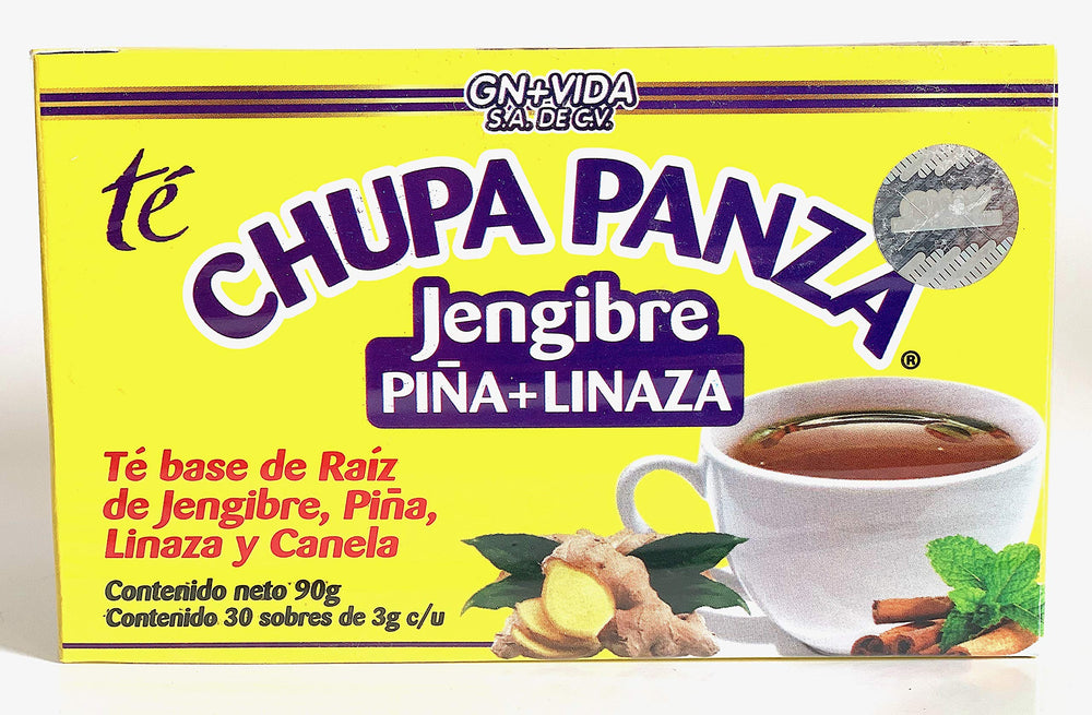GN+Vida Chupa Panza tea bags for a relaxing nightly detox ritual.