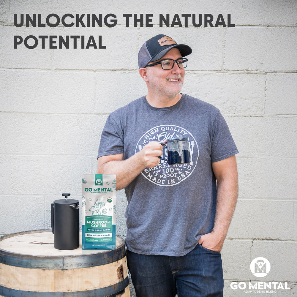 GO MENTAL family-owned Rhode Island roaster branding.