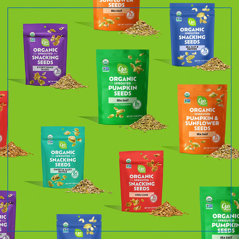 Go Raw on-the-go snack idea for keto fueling.