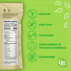 Go Raw sprouted sunflower seed mix bag showcases savory crunch perfect for salads