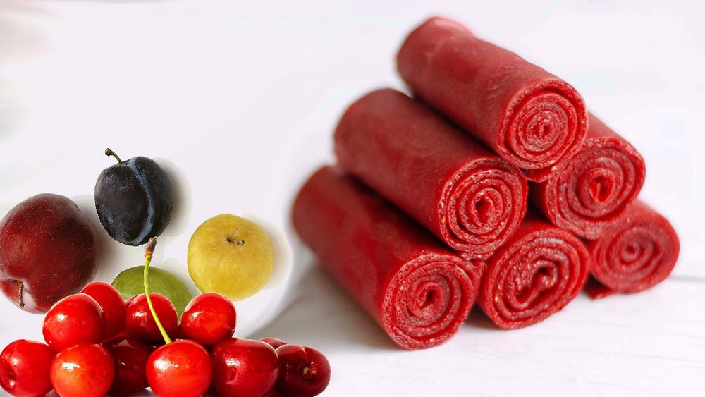 GOALDEES Lavashak Barberry 90g pack – exotic chewy fruit leather for snacks.